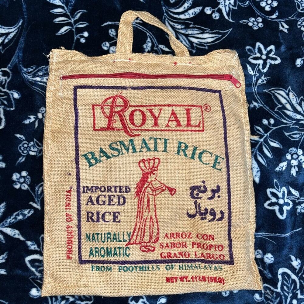 Vintage Royal Basmati Rice Bag